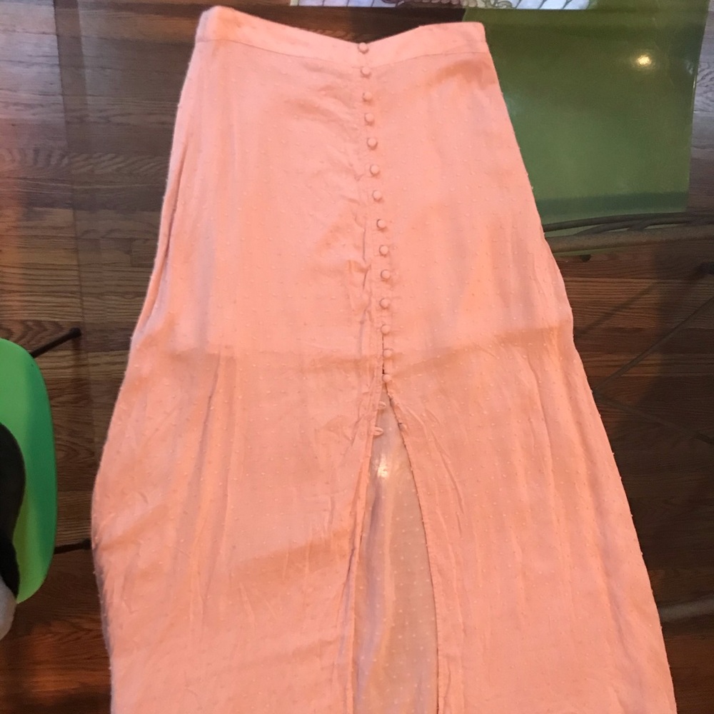Maxi, Pink Skirt